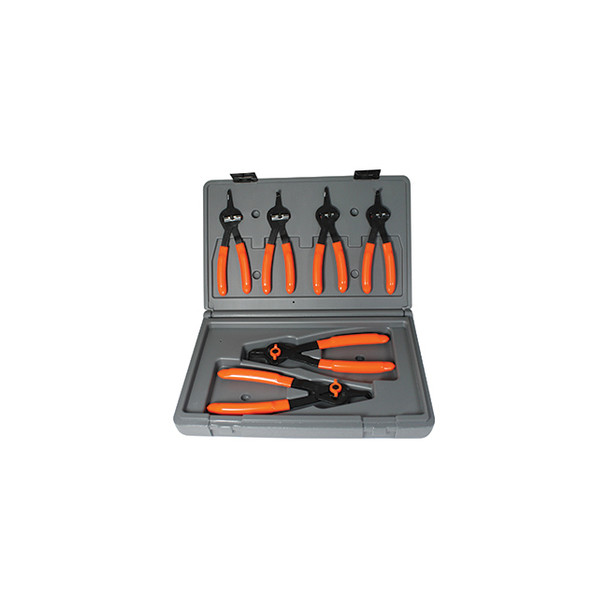6 Pc. Combination Internal/External Snap Ring Pliers Set 3597