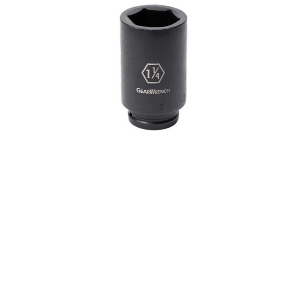 3/4 Drive 6 Point Deep Impact Socket, 1-1/4" 84871