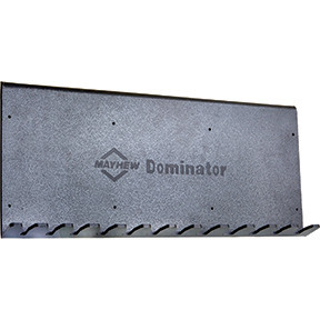 Mayhew„&Cent; 12-Piece Pry Bar Rack, Wall Hook Mount (Pry Bars Not Included 13070H