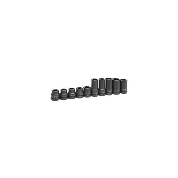 1" Drive 10 Pc. Standard and Deep Wheel Service Set 9152