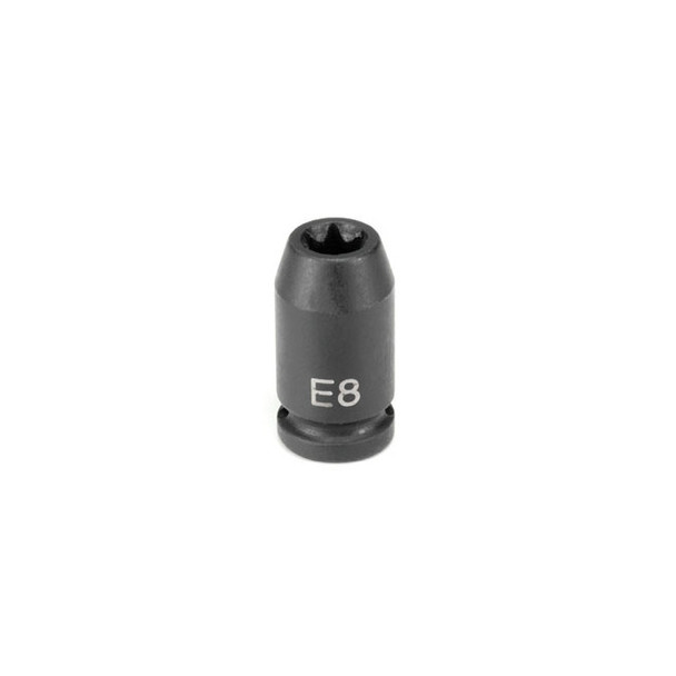 1/4" Drive x E11 Standard External Star Impact Socket 911ET