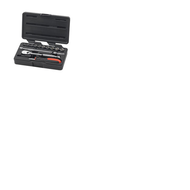 14 Pc. Metric 6 Pt. Socket Set ,1/4" Dr 80326