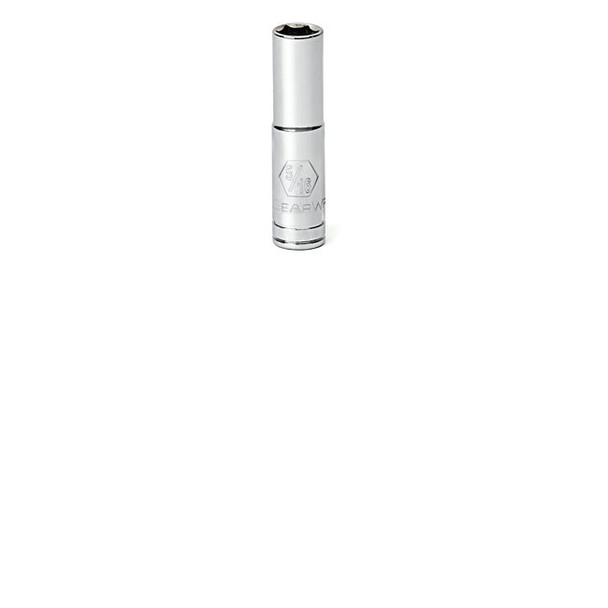 1/4 Dr. 12 Pt. Deep SAE Socket, 9/16" 80229