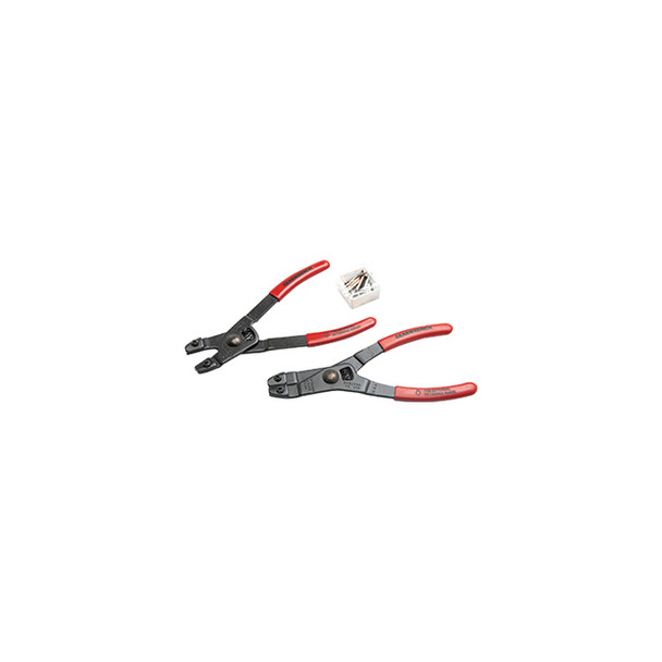 2 Pc. Light Duty Retaining Ring Plier Set with Tips 68-065G