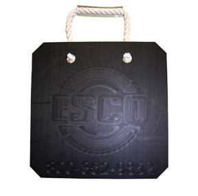 100 Ton Jack Plate 12" X 12" X 1 with Black Rope Handle 10754