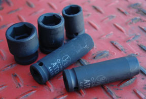 1/2" Drive 6-Point Deep Fractional Impact Socket - 1-1/8" 4436