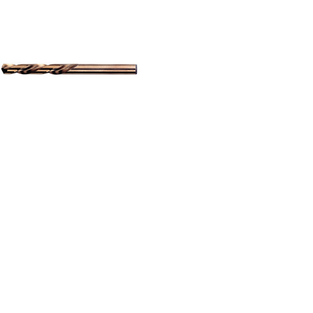 Left-Hand Mechanics Length Cobalt High Speed Steel Drill Bit, 19/64" 30519