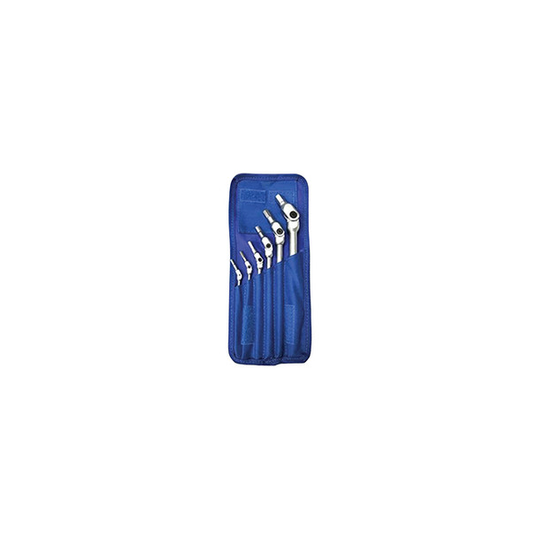 HexPro Pivot Head Wrenches - Chrome Finish, MM Set 00010