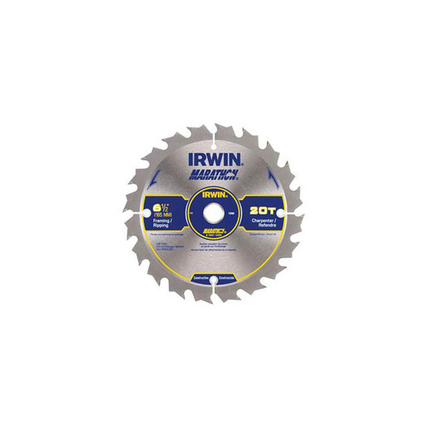 Marathon Portable Corded Circular Saw Blades,  7-1/4”, 24 Teeth, Bulk 24030