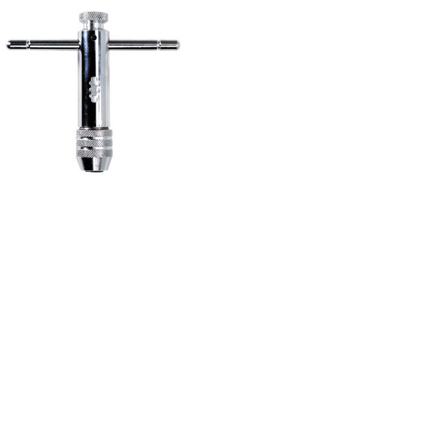 T-Handle Ratcheting Tap Wrench, For Taps 1/4" to 1/2", Bulk 21102
