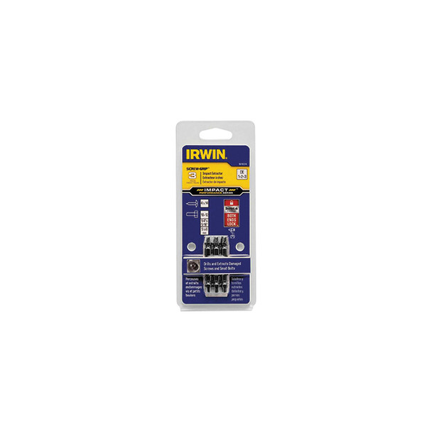 3 Pc. Impact SCREW-GRIP Double-Ended Screw Extractor Set 1876224