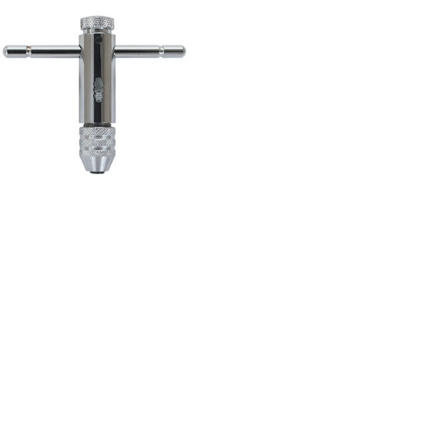 T-Handle Ratcheting Tap Wrench, For Taps No. 0 to 1/4", Bulk 21101