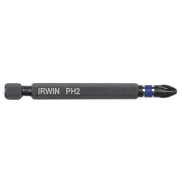10 Pc. #2 Phillips Impact Power Bit, 3" 1837457