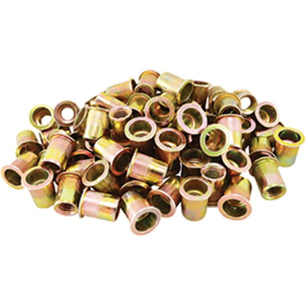 100pc 3/8-16 Steel Rivet Nuts RN38