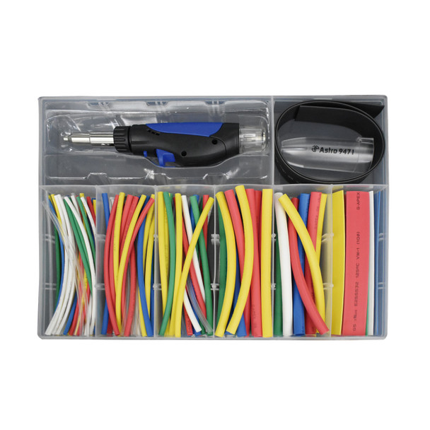 162 Pc. Butane Micro Pencil Heat-Shrink Torch Kit 9472