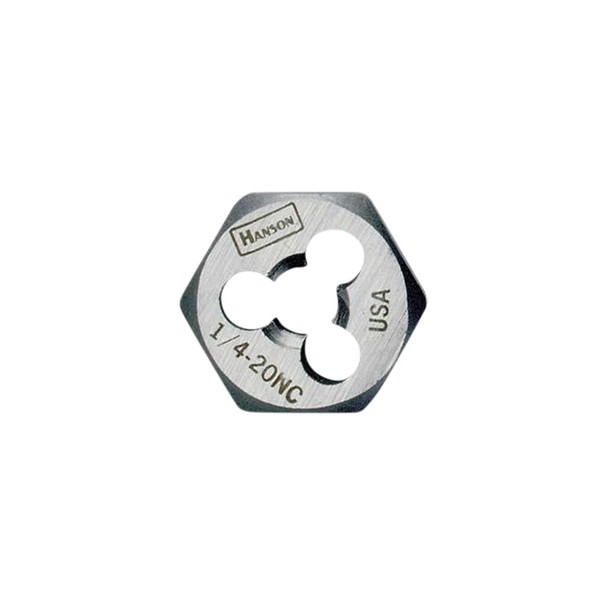 7/16" - 14 NC Right-hand Re-threading Hexagon Fractional Die, Bulk 7239