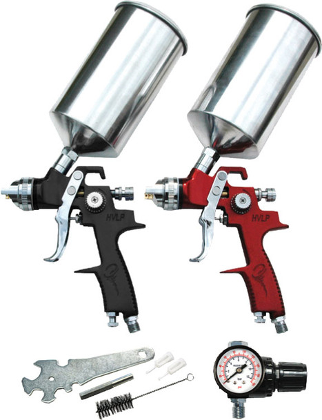 6 Pc. HVLP Spray Gun Set 6904