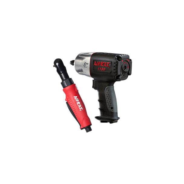 1/2” Impact Wrench  w/FREE 1/4” Mini Ratchet 1150-800