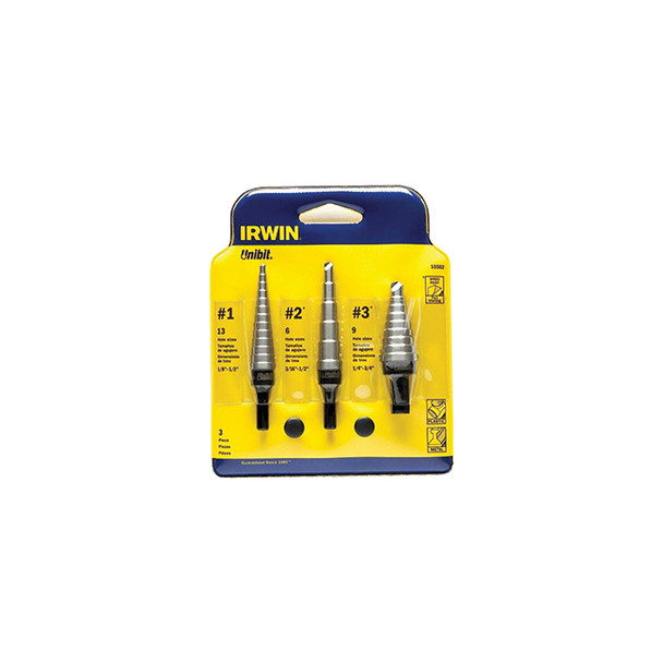 Cobalt Unibit, 3pc 10502CB