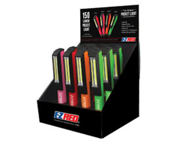 12 Pack Multi Color Pocket COB LED Light Stick PCOB12PKC
