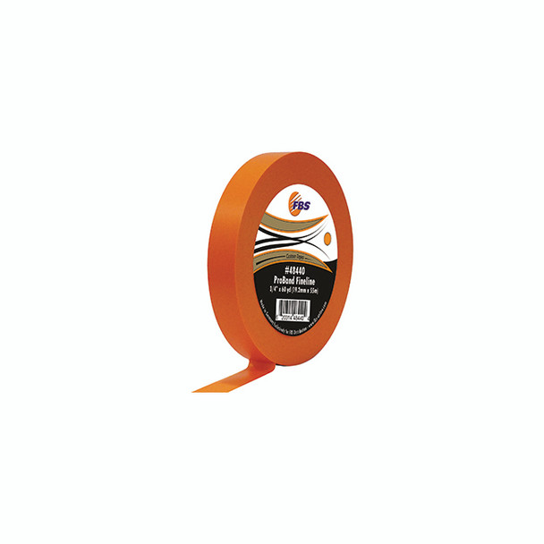 ProBand Orange Fine Line Tape, 3/4IN x 60 yd 48440