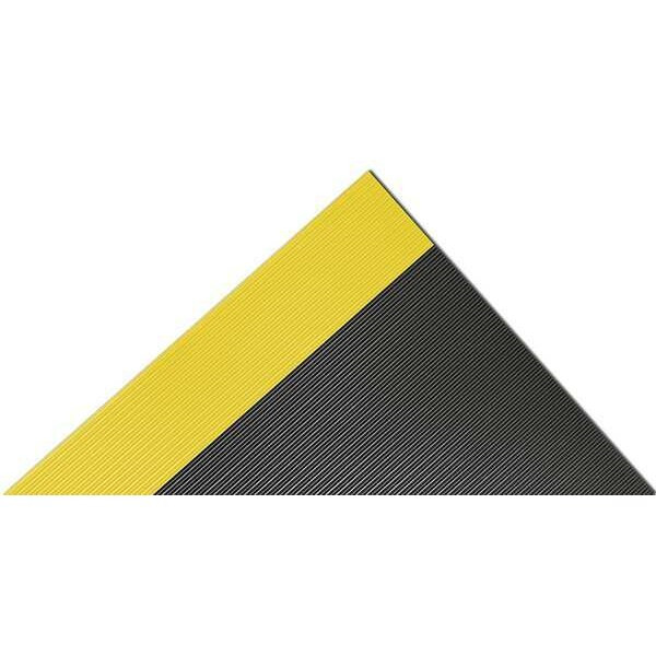 Notrax Black Switchboard Runner, 1/4 in Thick, Vinyl 830C0036BY