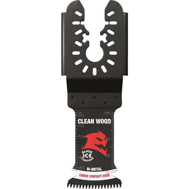 Diablo 1-1/4 in. Universal Fit Bi-Metal Oscillating Blade for Clean Wood