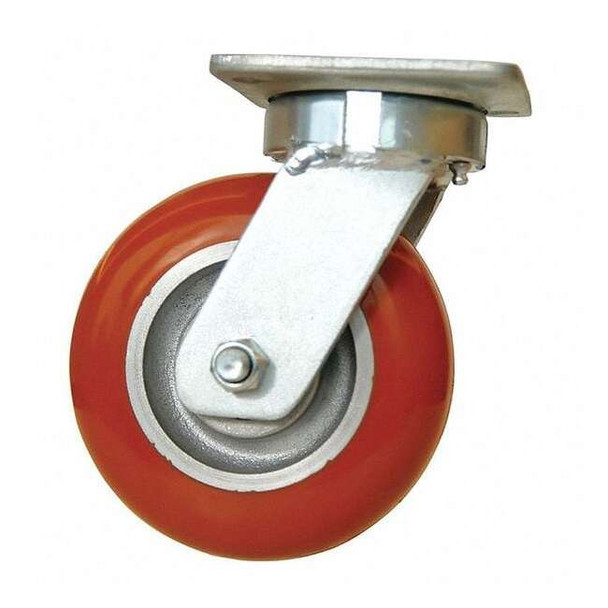 Manufacturer Varies Plate Caster,Swivel,Polyurethane,7 1/2"H 423J19