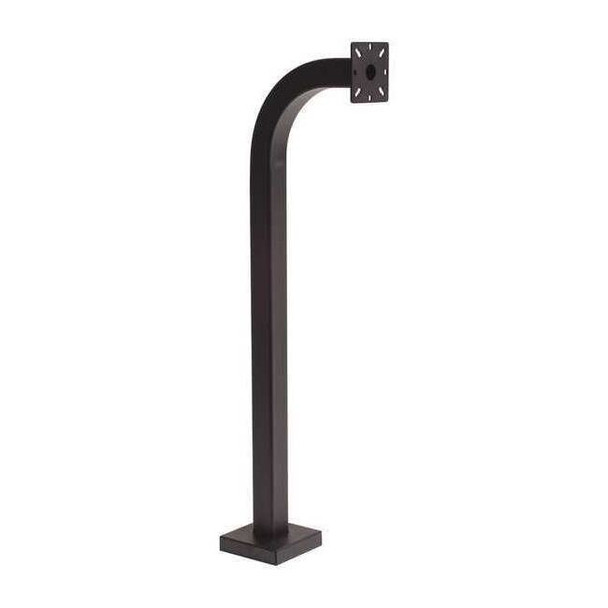 Pedestal Pro Curb Height Pedestal, 36"H, Steel, Black 36-9C