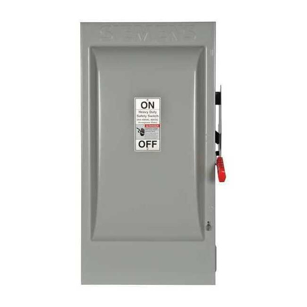 Siemens Fusible, Safety Switch, Heavy Duty, 600 V, 3PST HF364