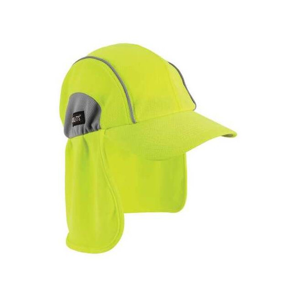 Ergodyne High Performance Hat,Lime,One Size 6650
