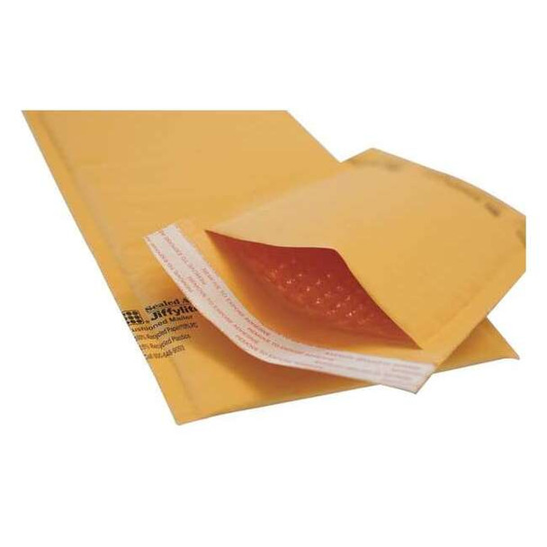 Jiffylite Bubble Mailer, Yellow, PK200 100002564