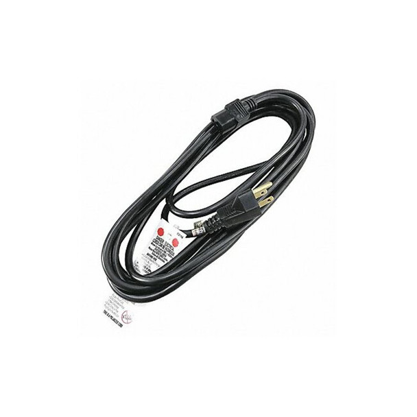 Manufacturer Varies Power Cord,5-15P,SJT,15 ft.,Blk,13A,16/3 5XFN7ID