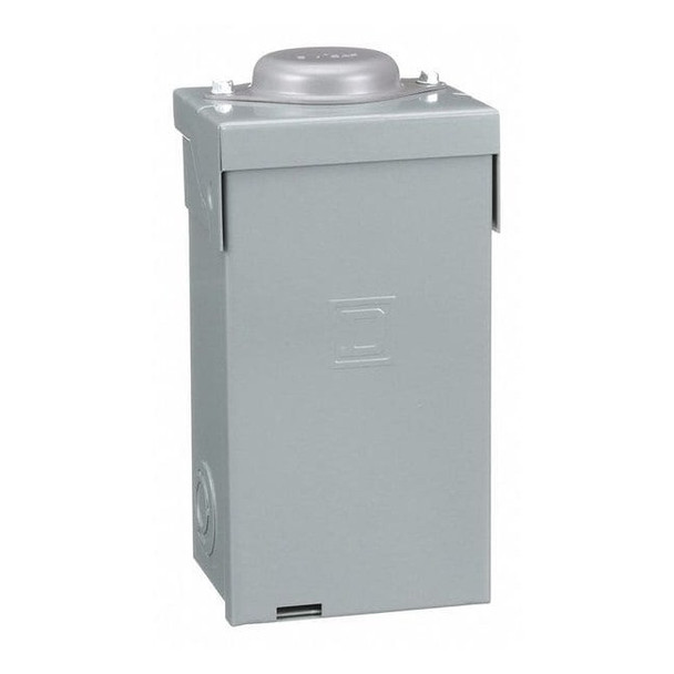 Square D Load Center, 2 Spaces, 70A Amps, 120/240V AC HOM24L70RB