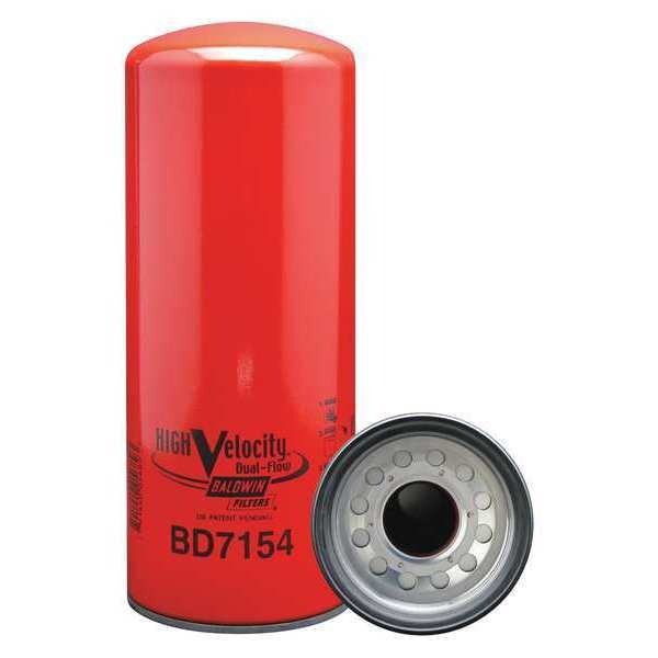 Baldwin Filters Oil Fltr,Spin-On,High Velocity,Dual-Flow BD7154