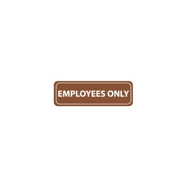 Architectural Sign - Employees Only