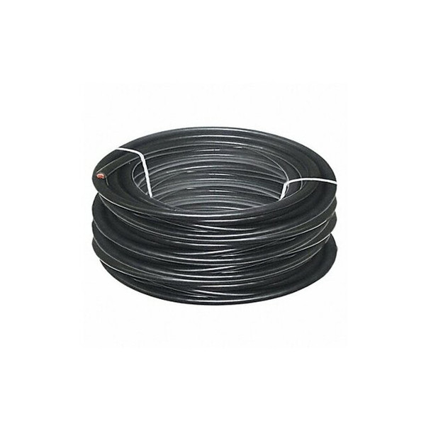 Westward Welding Cable,6 AWG,100 ft.,Black,Rubber 19YD95