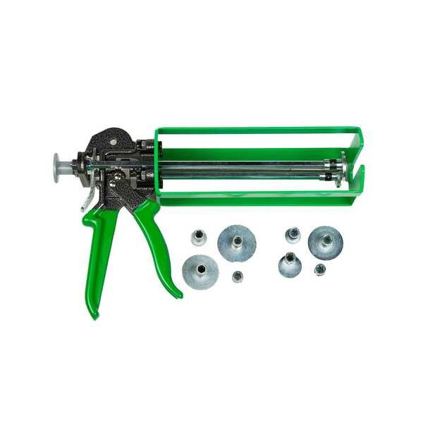 Multiple Ratio Two-Part Applicator, Green, 1:1, 10:1, 2:1 Mixing Ratio