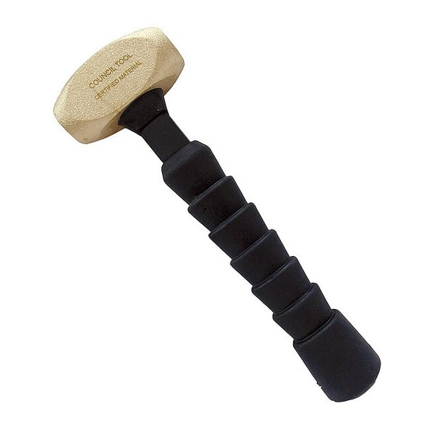 Council Tool Hammer, 41.6 oz., Manganese Bronze NSBRZDF26FG10