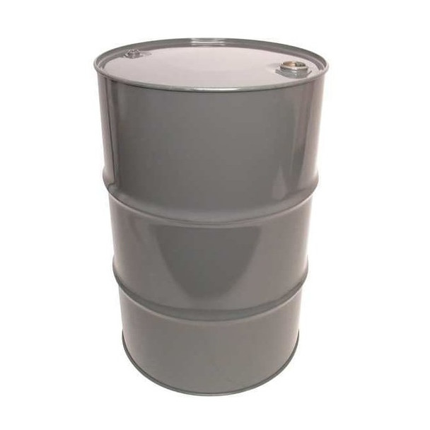 Closed Head Transport Drum, Steel, 55 gal, Lined, Gray