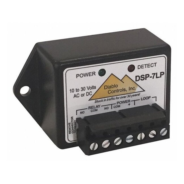 Diablo Controls Vehicle Detector,Very Low Current,1 Chan DSP-7LP