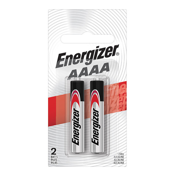 Energizer® Max® Alkaline AAAA Batteries, 2/Pkg