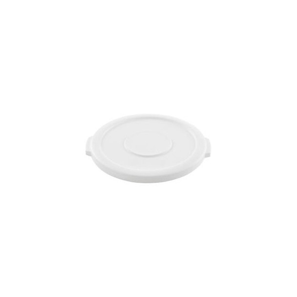 Global Industrial Plastic Trash Can Lid - 10 Gallon White