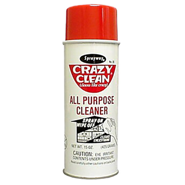 Sprayway® Crazy Clean® All Purpose Cleaner, 15 oz Aerosol, 12/Case