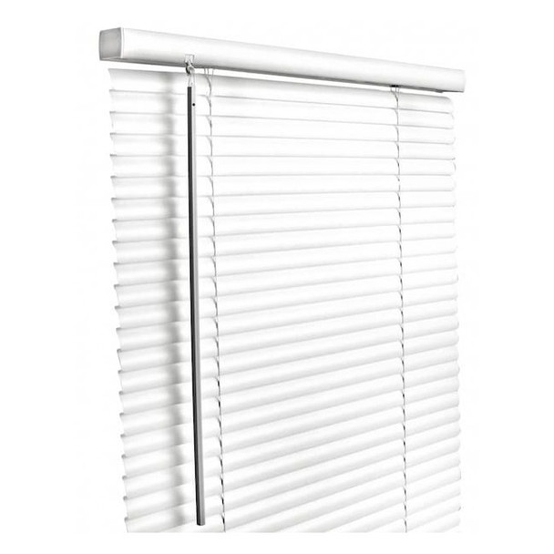 Manufacturer Varies Window Blinds,Vinyl,White 493N58