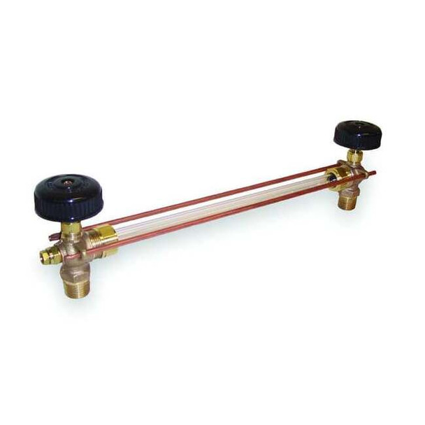 Apollo Valves Water Gauge,Pipe Size 1/2 In,MNPT 2010500