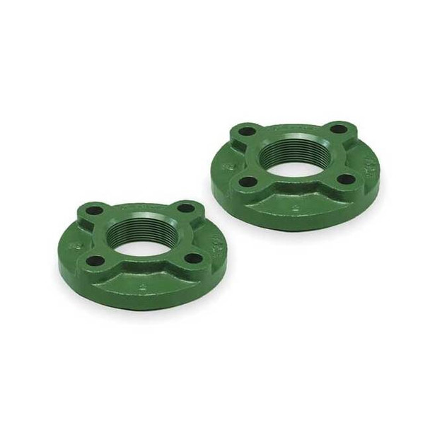 Taco Flange,2 NPT,Cast Iron,PK2 185-086C