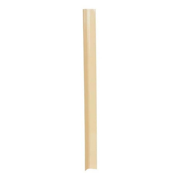Manufacturer Varies Corner Guard, Beige, Smooth, PVC, 4 ft H PVC-48R-BG
