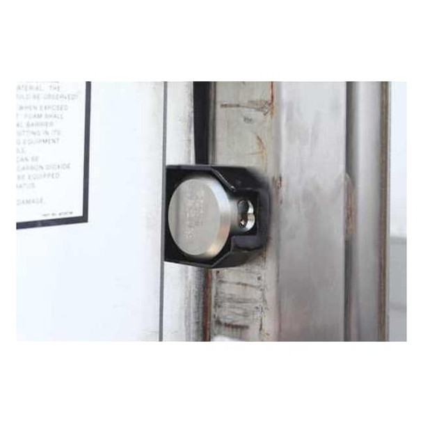 Ranger Lock Padlock Guard,2 in,Hardened Steel,Black RDSR-HP
