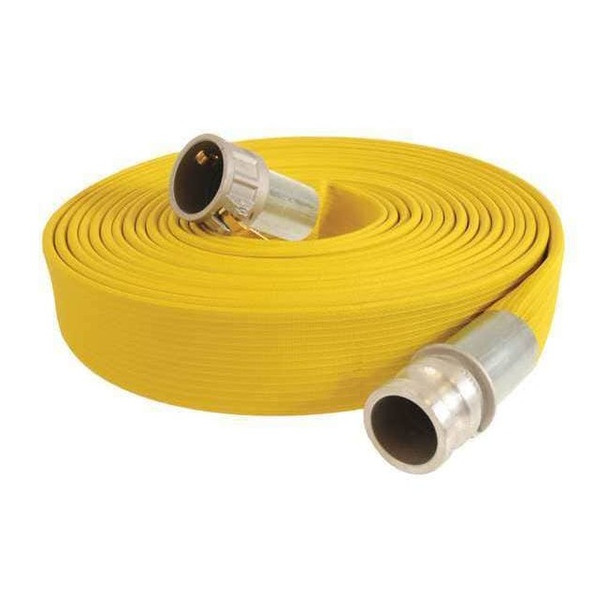 Manufacturer Varies 2" ID x 50 ft Rubber Water Discharge Hose 250 PSI YL 45DU31
